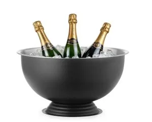 Champagneskål, BarUp, 13L, Svart, Ø393x(H)214mm, Rund Storkjøkken 2