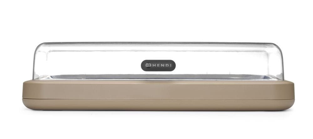 Kjøledisplay UNIQ, HENDI, designet av Robert Bronwasser, GN 1/1, Beige, 593x389x(H)147mm, Rektangulær Kjøl og frys 2