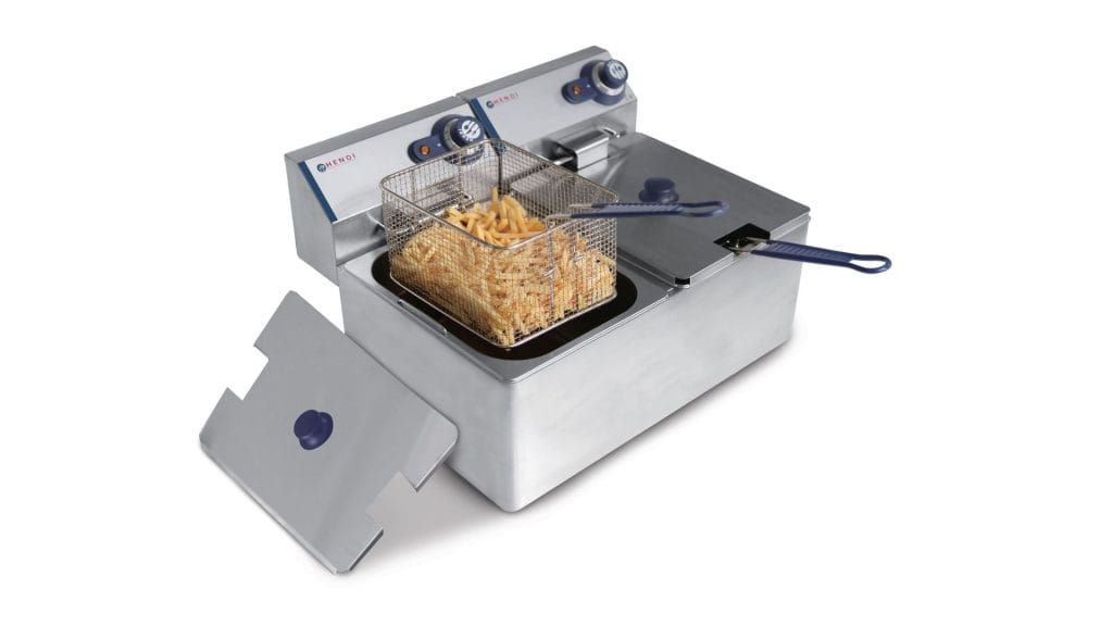 frityrkoker fra hendi med 2 basseng til storkjøkken og restaurant