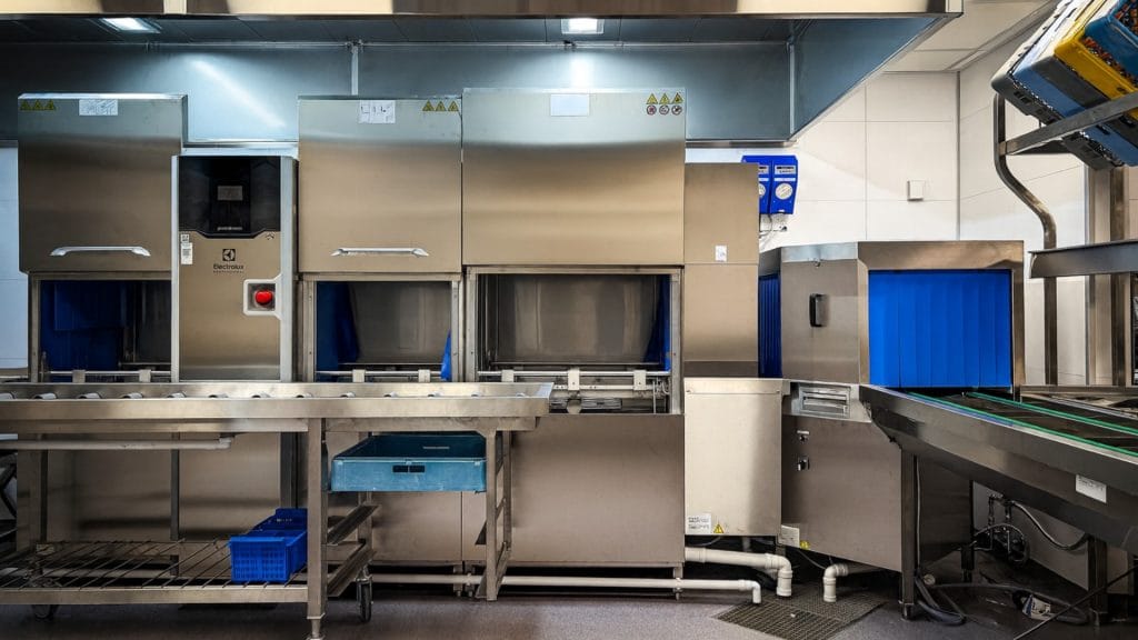 havna hotell tunnelloppvask oppvaskmaskin electrolux professional