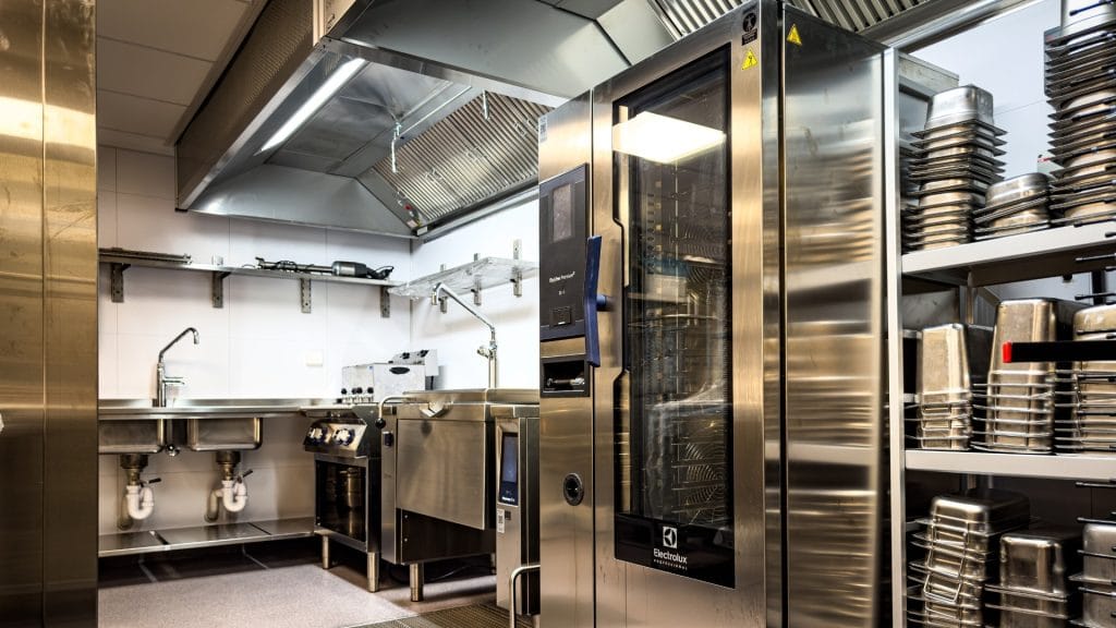 havna hotell kombidamper på storkjøkken