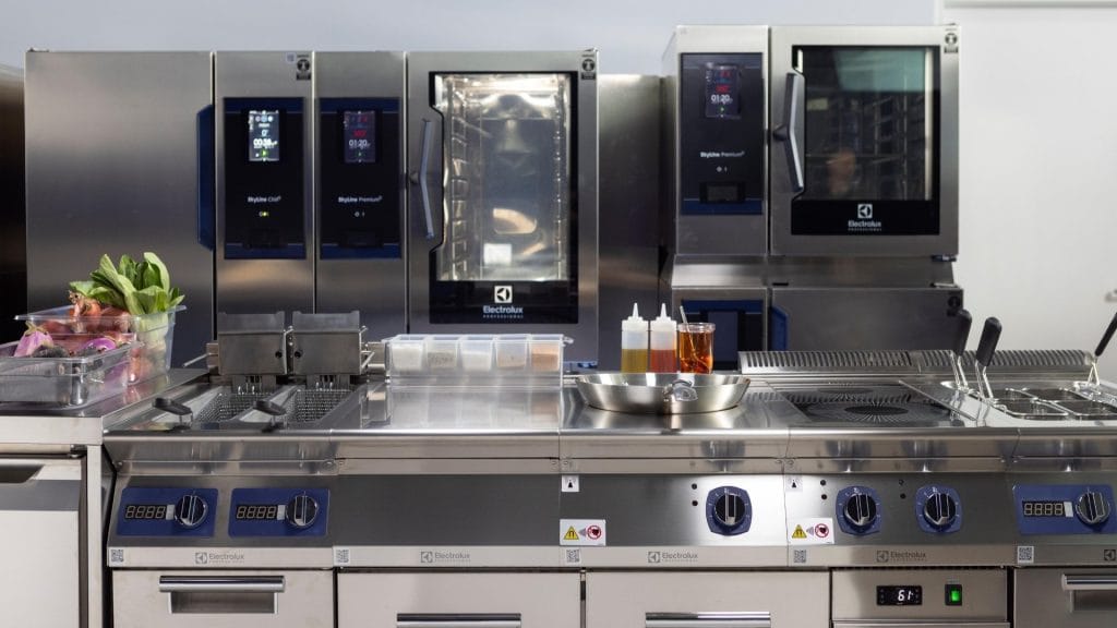 kombidamper ved storkjøkken og kommune