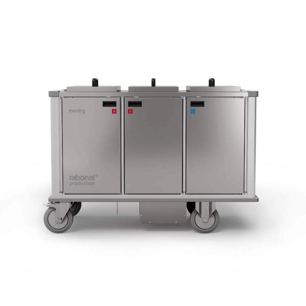evodry serveringsvogn for matdistribusjon rational production berg & Dahl