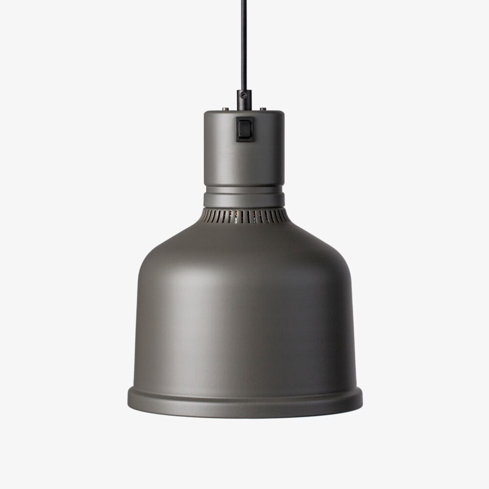 Stayhot Varmelampe Focus MS, Standard ledning, Umbra Grey Storkjøkken 2