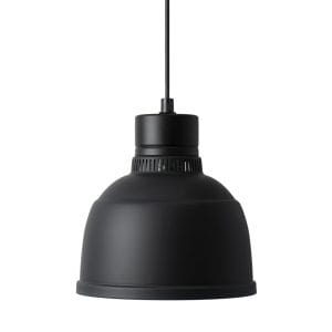 Stayhot Varmelampe Focus RS, Standard ledning, Sort Storkjøkken