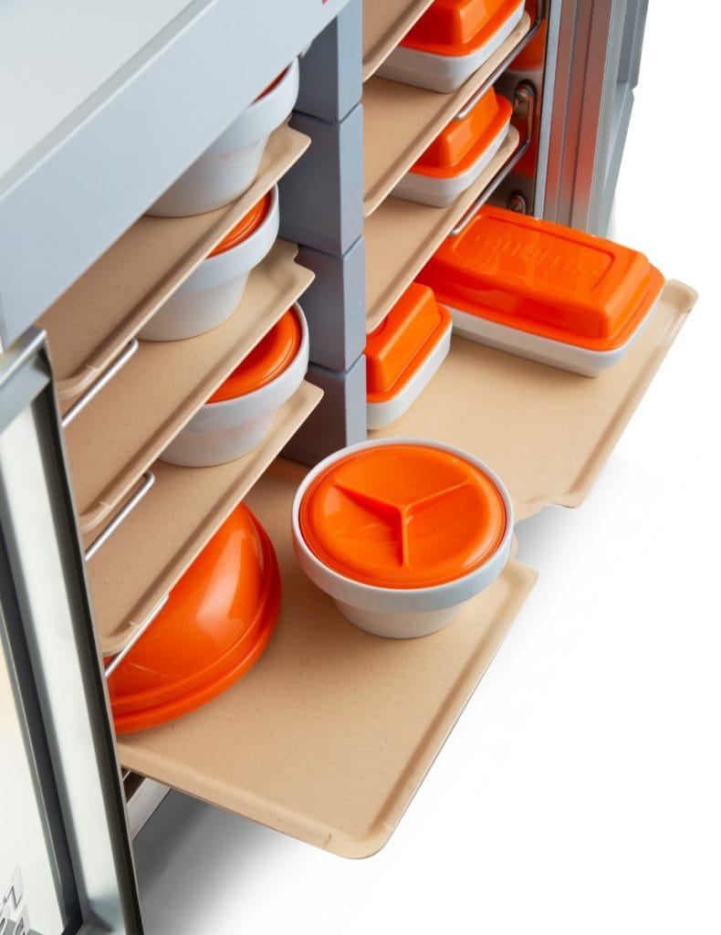 waitingtray serveringsvogn matdistribusjon detaljer