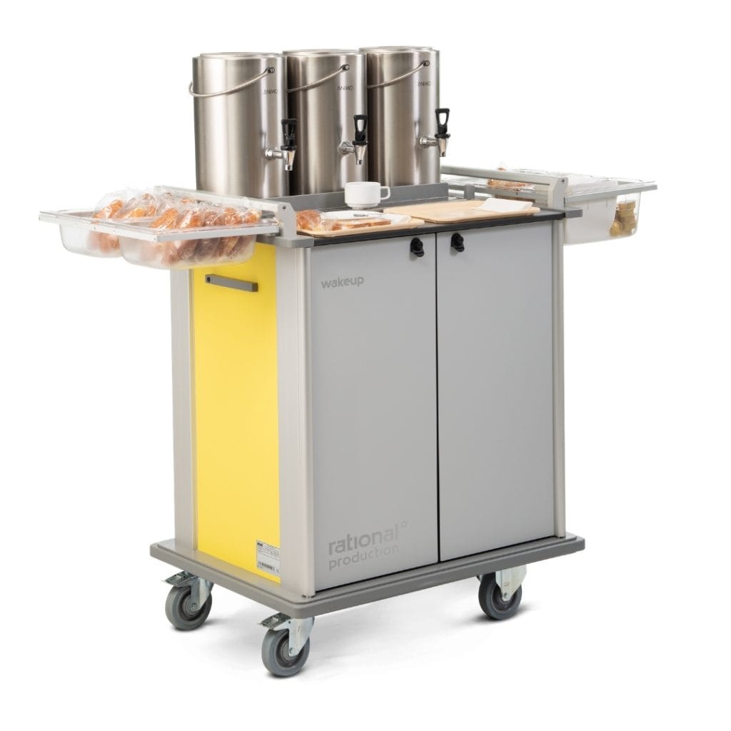 wakeup serveringsvogn hovedbilde matdistribusjon