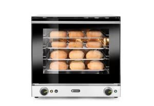 Konveksjonsovn H90S med damp – 4 brett, 50–300°C, 230v, kompakt varmluftsovn Kok- & Stek