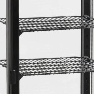 Kjølt eksponeringsskap, kakemonter, UPD60-Sort, Vol: 60 / 58  liter, 230v Eksponeringsdisker 2