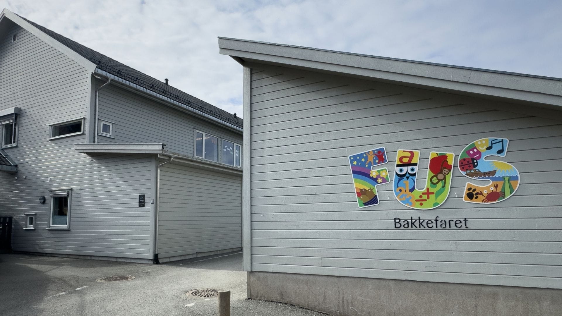 FUS barnehage Bakkefaret mjøndalen fasade