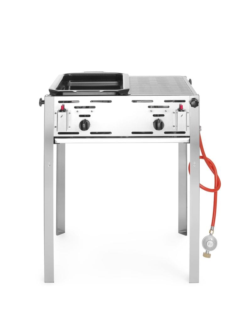 Roast-Master Maxi 50/50 gassgrill – halv rist og halv stekebrett Gass- og kullgrill 2
