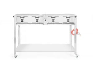 Grill-Master Quattro gassgrill – 22 kW Gass- og kullgrill