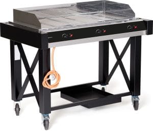 Atlanta gassgrill – 3 brennere og stor stekeflate Gass- og kullgrill 2