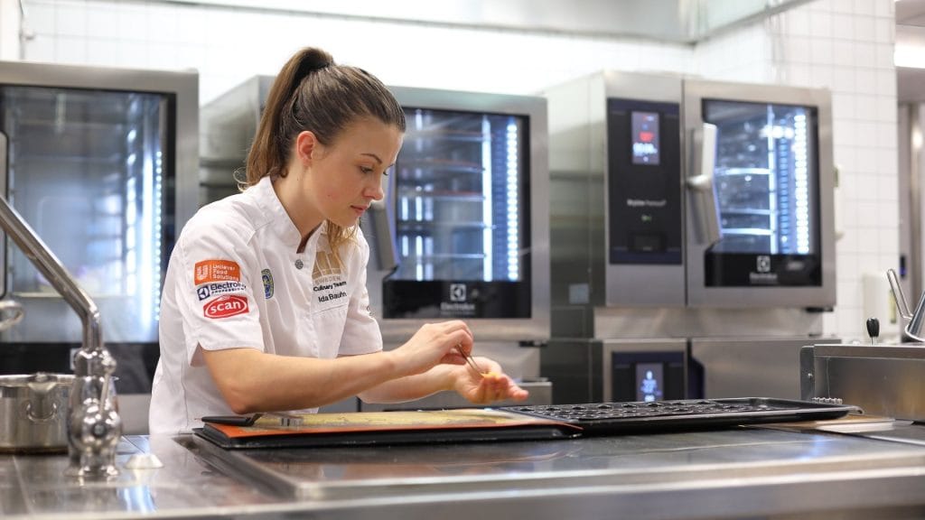 kombidampere fra electrolux professional i bruk hos landslag