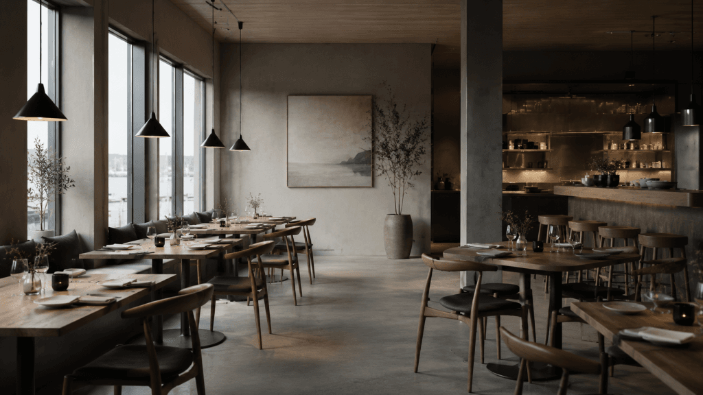 restaurant i nordisk stil