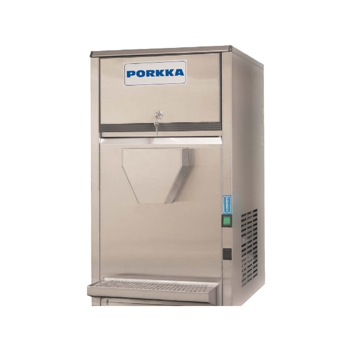 Porkka KD 3W vannkjølt dispenser isbitmaskin Isbit 2