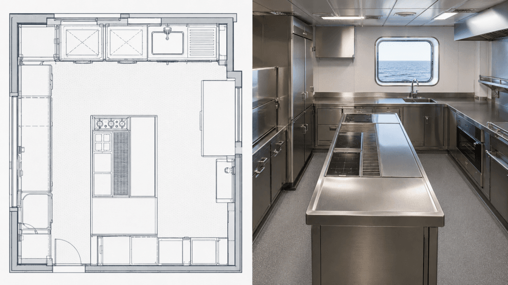 Kjøkkenlayout og moderne kjøkkeninnredning