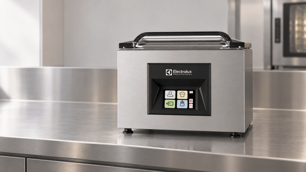 vakuumpakker fra electrolux professional på storkjøkken