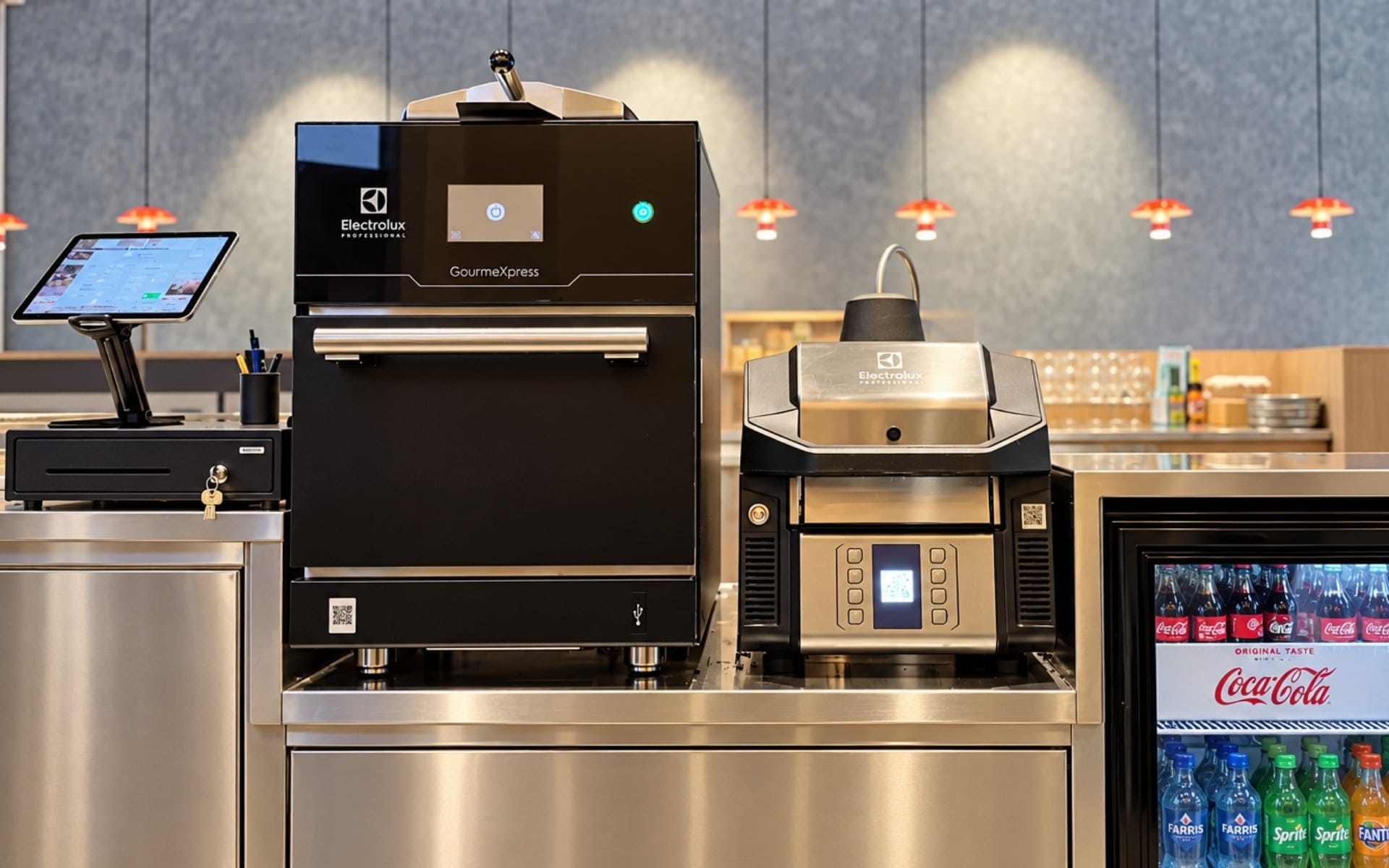 hurtigovn og pressgrill fra electrolux professional ved el camino