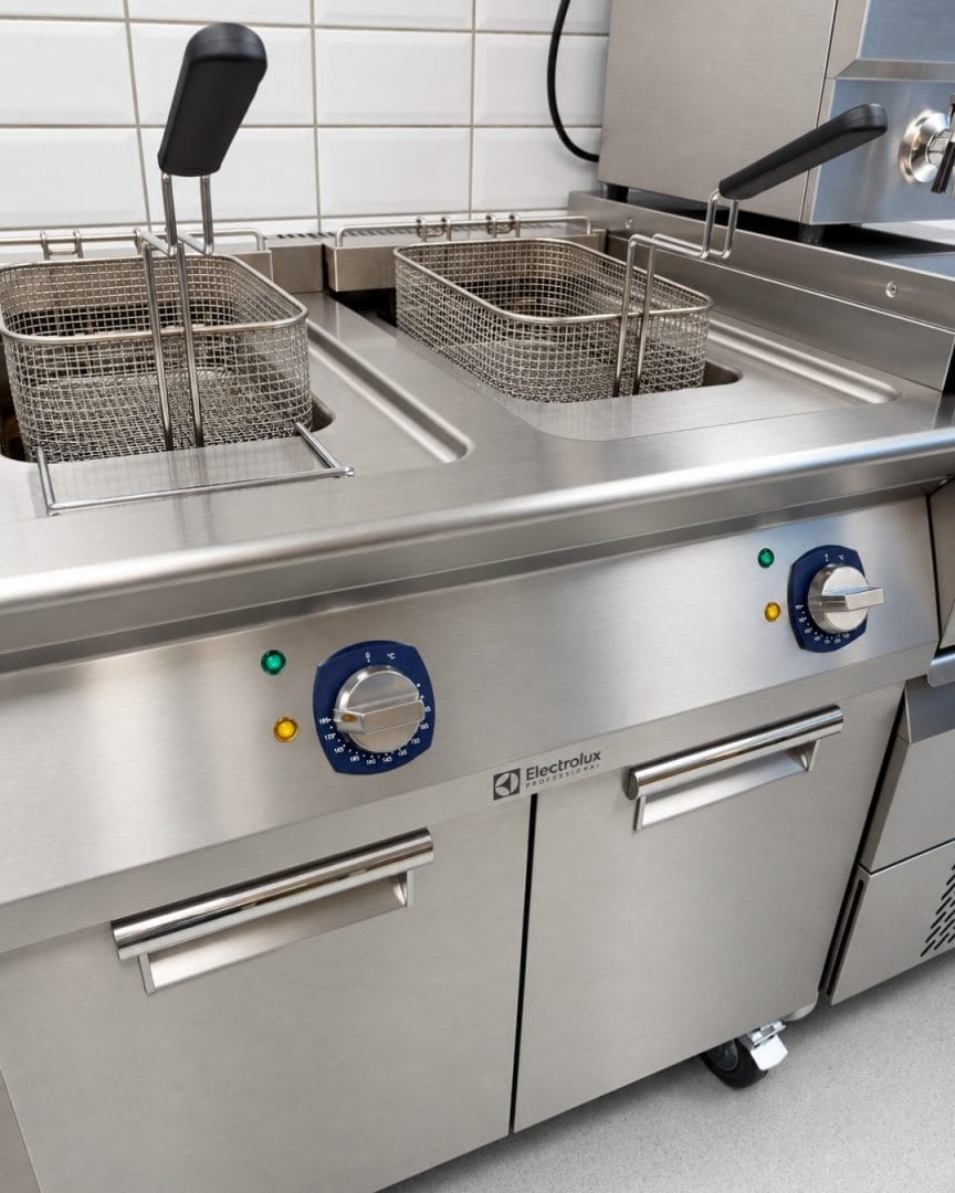 electrolux professional frityr på storkjøkken