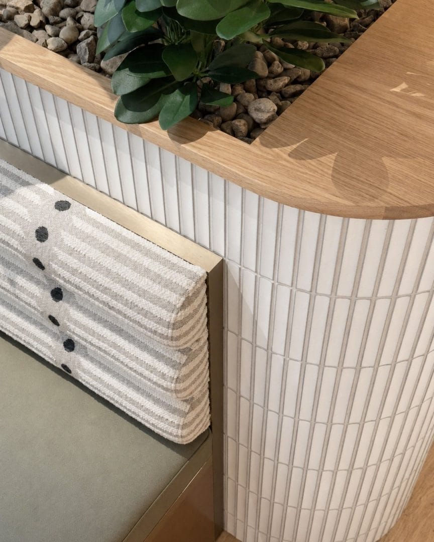 interiørdetaljer ved stortingsgata 10 sin nye kantine