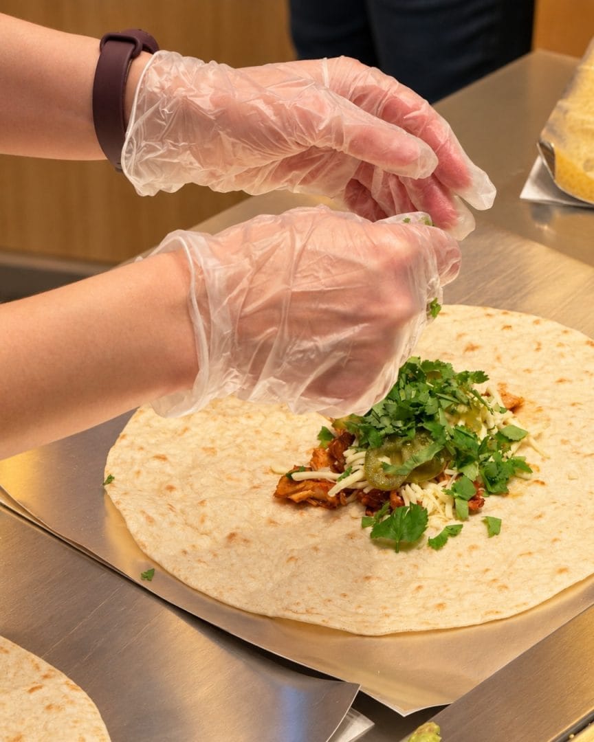 dandering av tacos på el camino