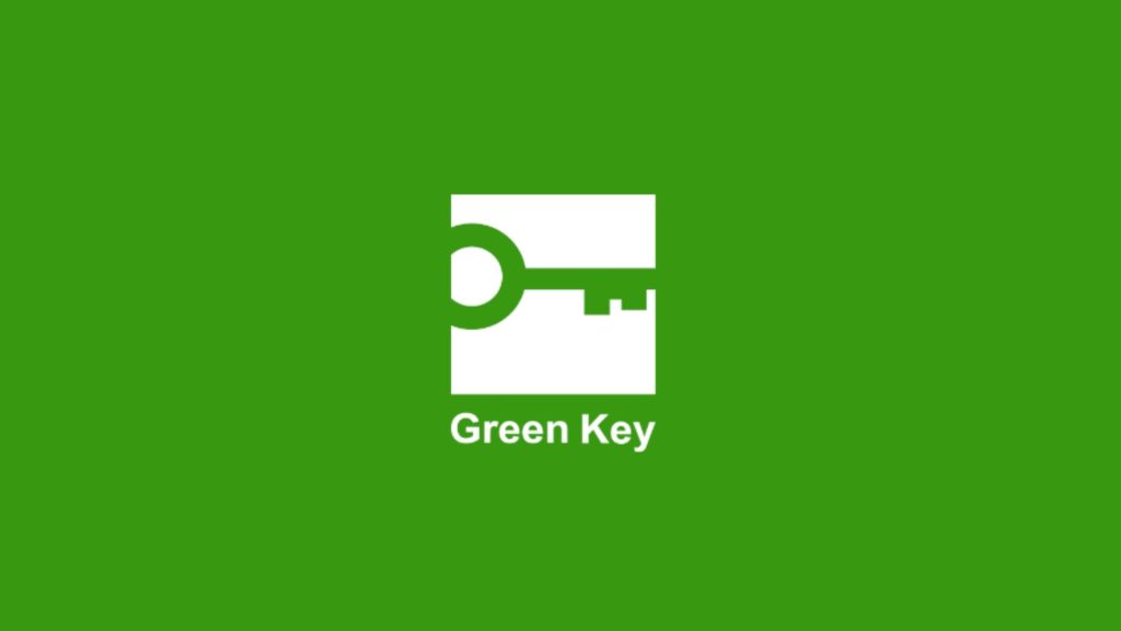 green key logo på grønn bakgrunn